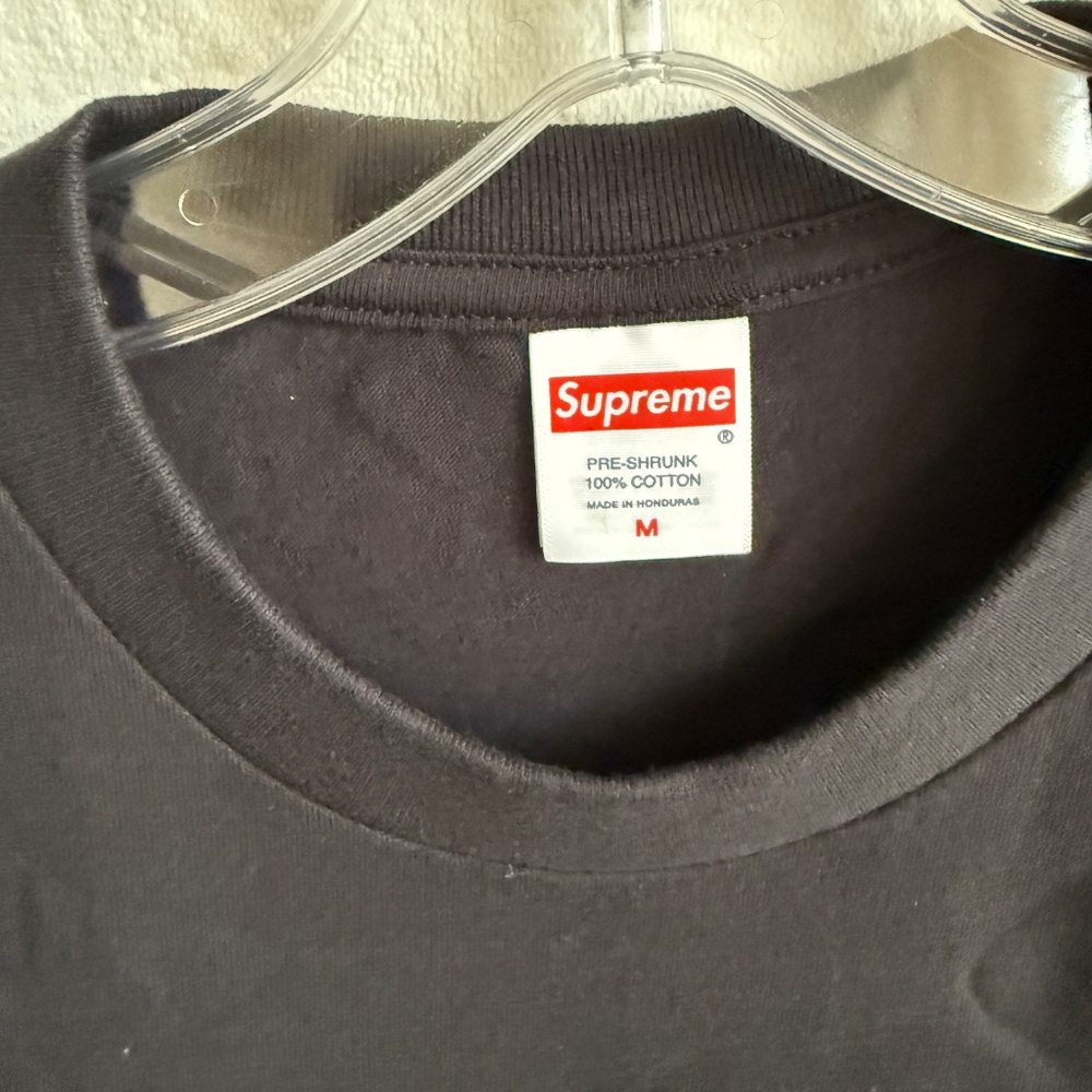 New! Supreme Playboi Carti Tee, Black, size M -- Laundry Bag included - Picture 7 of 9
